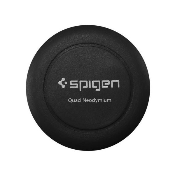 Spigen Magnetic Air Vent Mount - Support de téléphone pour voiture - Grille de ventilation - Magnétique - Noir