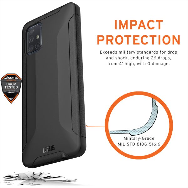 UAG Scout Backcover Samsung Galaxy A71 - Noir