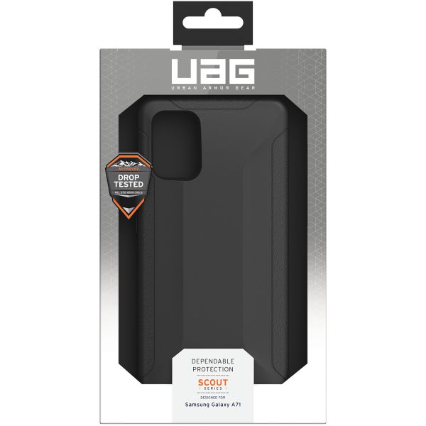 UAG Scout Backcover Samsung Galaxy A71 - Noir