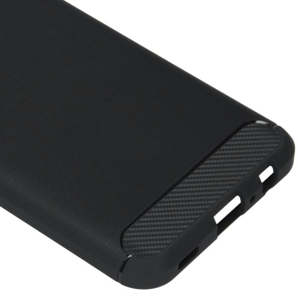 Coque brossée Samsung Galaxy A02s - Noir