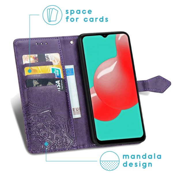 imoshion Etui de téléphone portefeuille Galaxy A32 (5G) - Violet