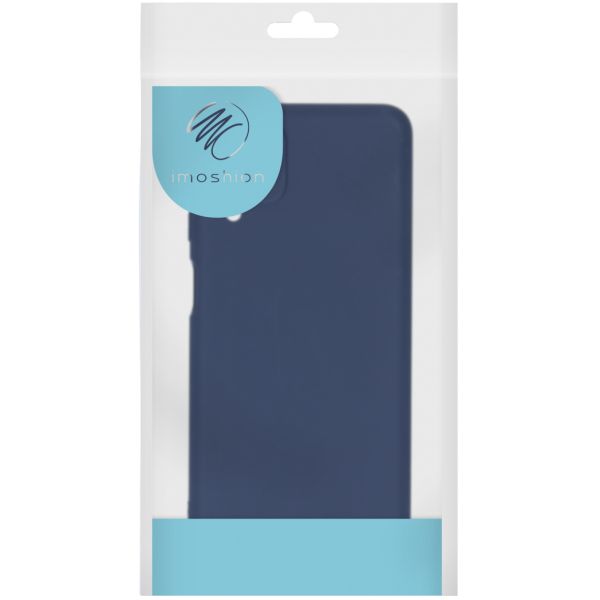 imoshion Coque Couleur Samsung Galaxy A72 - Bleu foncé