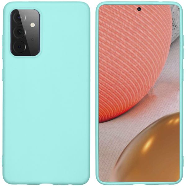 imoshion Coque Couleur Samsung Galaxy A72 - Menthe verte