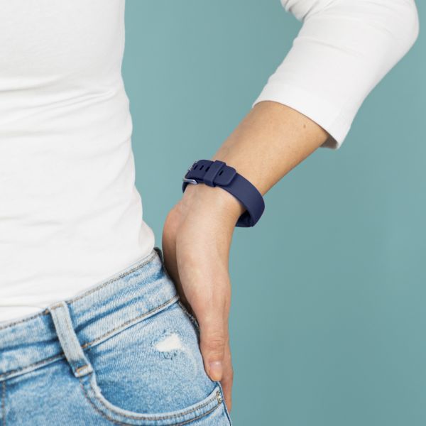 imoshion Bracelet silicone Fitbit Inspire 2 - Bleu foncé