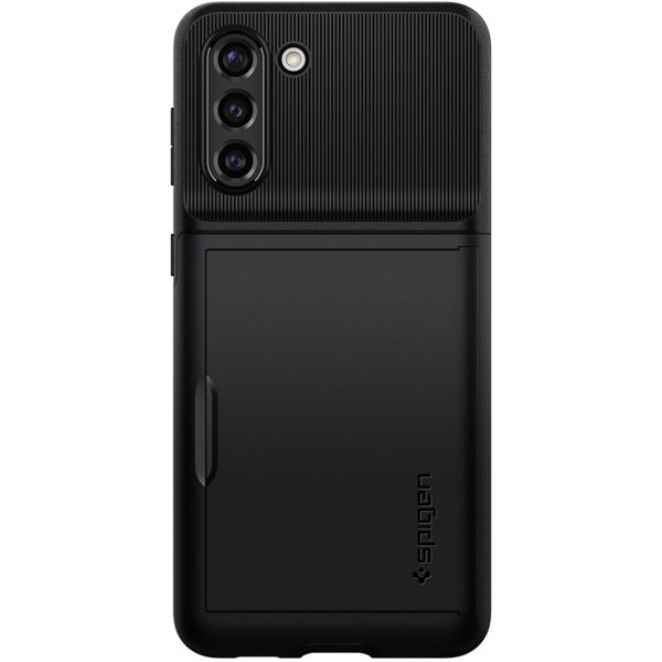 Spigen Coque Slim Armor CS Samsung Galaxy S21 Plus - Noir