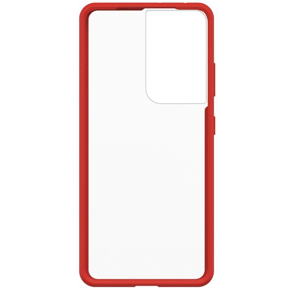 OtterBox Coque arrière React Galaxy S21 Ultra - Power Red