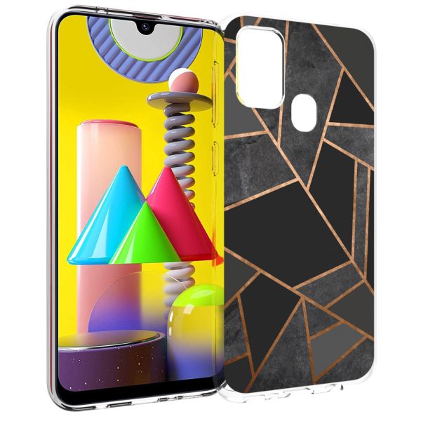 iMoshion Coque Design Samsung Galaxy M31 - Black Graphic