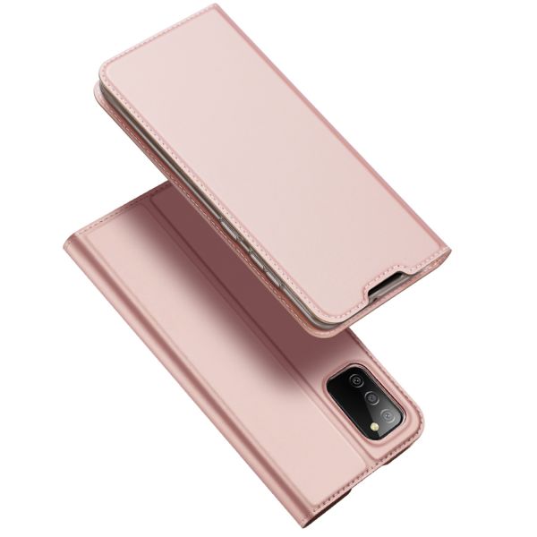 Dux Ducis Étui de téléphone Slim Samsung Galaxy A02s - Rose Champagne