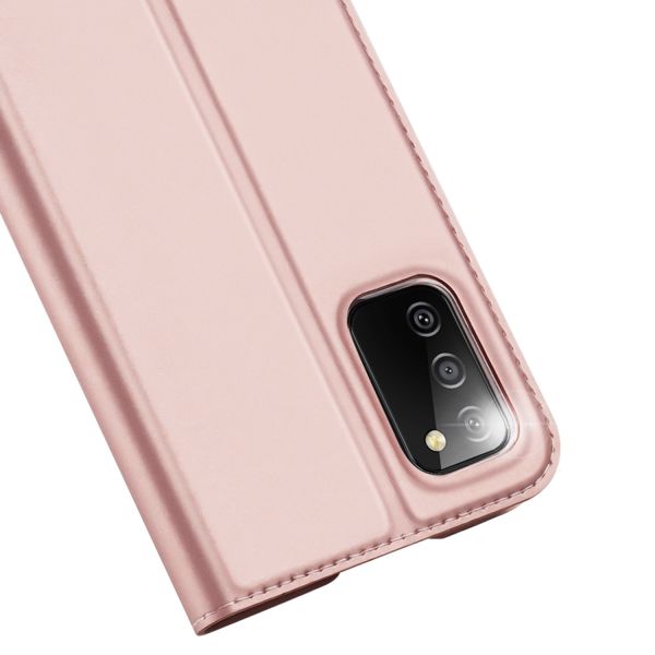 Dux Ducis Étui de téléphone Slim Samsung Galaxy A02s - Rose Champagne