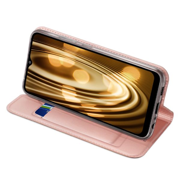 Dux Ducis Étui de téléphone Slim Samsung Galaxy A02s - Rose Champagne