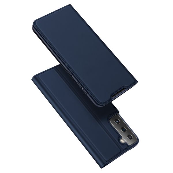 Dux Ducis Étui de téléphone Slim Samsung Galaxy S21 - Bleu foncé