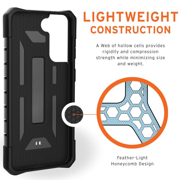 UAG Coque Pathfinder Samsung Galaxy S21 - Argent