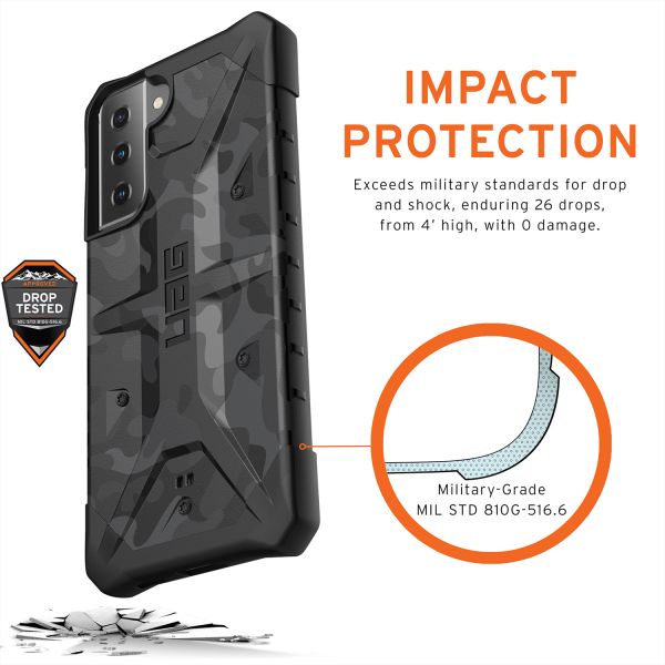 UAG Coque Pathfinder Samsung Galaxy S21 Plus - Midnight Camo