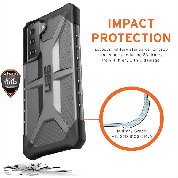 UAG Coque Plasma Samsung Galaxy S21 Plus - Ash Clear