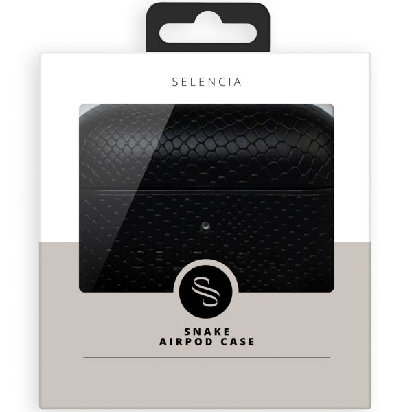 Selencia Coque Serpent Yara AirPods Pro - Noir