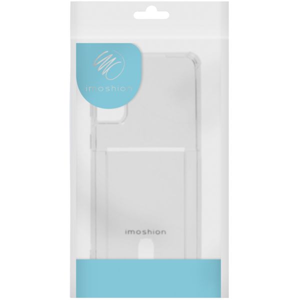 imoshion Coque silicone avec support de passe Samsung Galaxy S21