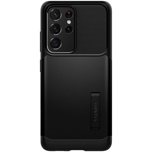 Spigen Coque Slim Armor Samsung Galaxy S21 Ultra - Noir