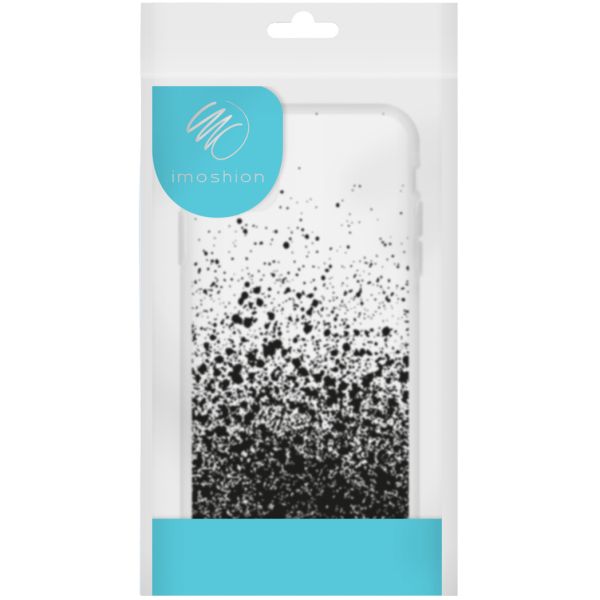 imoshion Coque Design Samsung Galaxy A31 - Eclaboussures - Noir