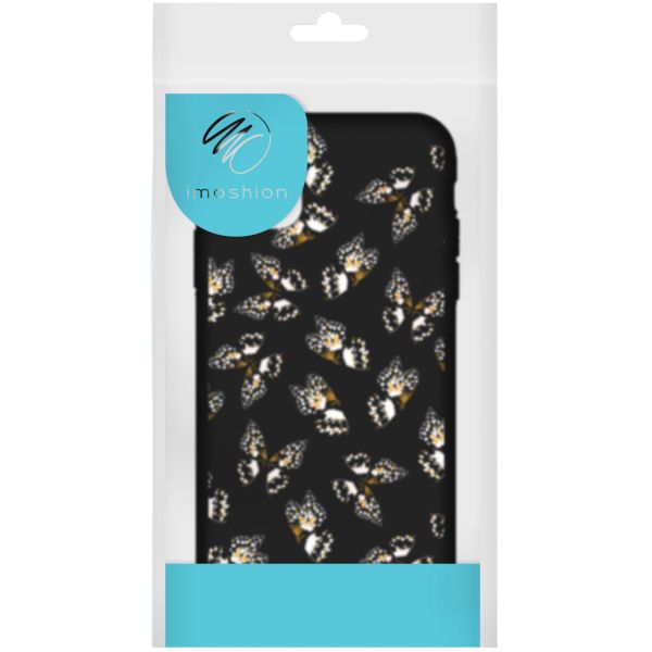 imoshion Coque Design Samsung Galaxy A42 - Papillon - Noir / Blanc