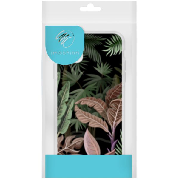 iMoshion Coque Design Samsung Galaxy A42 - Jungle - Vert / Rose