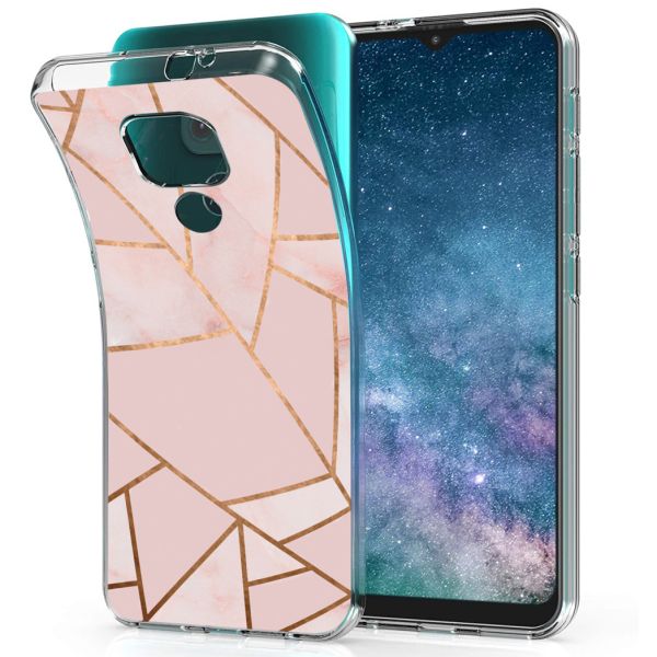 imoshion Coque Design Motorola Moto E7 Plus / G9 Play - Pink Graphic