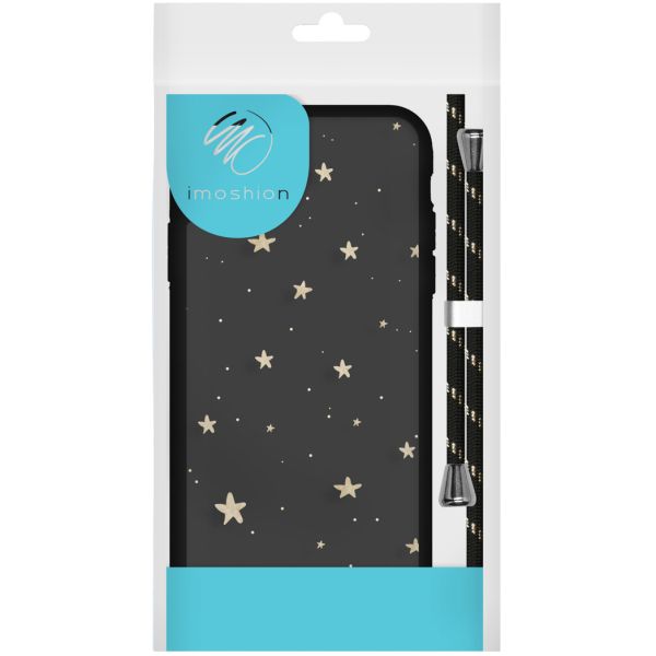 imoshion Coque Design avec cordon iPhone 8 Plus / 7 Plus - Stars Gold