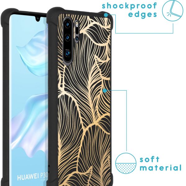 imoshion Coque Design avec cordon Huawei P30 Pro - Golden Leaves