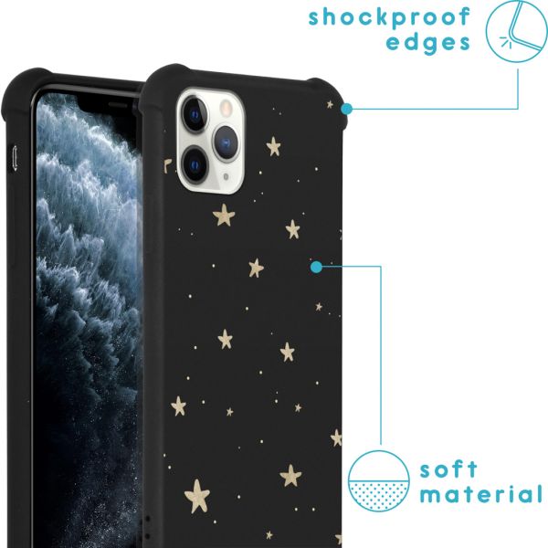 imoshion Coque Design avec cordon iPhone 11 Pro - Stars Gold