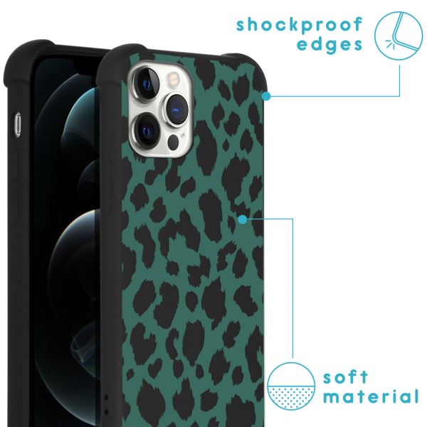 imoshion Coque Design avec cordon iPhone 12 (Pro) - Panther Illustration