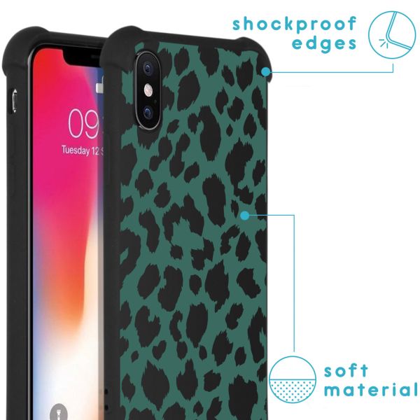 imoshion Coque Design avec cordon iPhone X / Xs - Panther Illustration