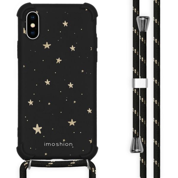 imoshion Coque Design avec cordon iPhone X / Xs - Stars Gold