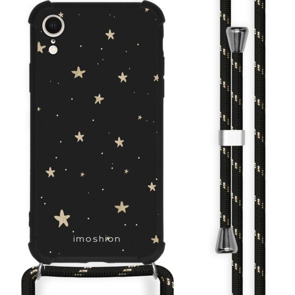 imoshion Coque Design avec cordon iPhone Xr - Stars Gold