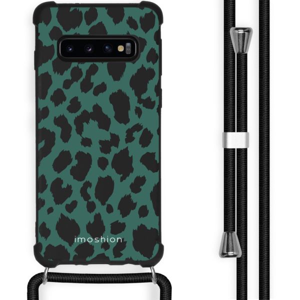 imoshion Coque Design avec cordon Samsung Galaxy S10 - Panther Illustration