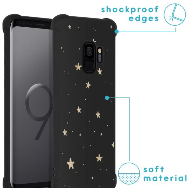 imoshion Coque Design avec cordonSamsung Galaxy S9 - Stars Gold