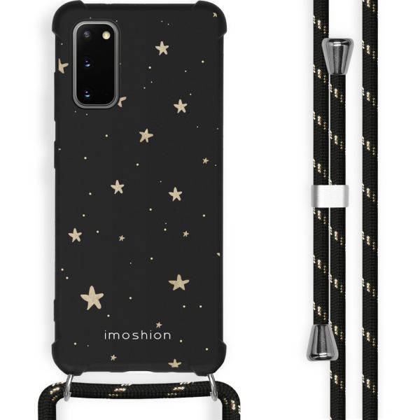 imoshion Coque Design avec cordonSamsung Galaxy S20 Plus - Stars Gold