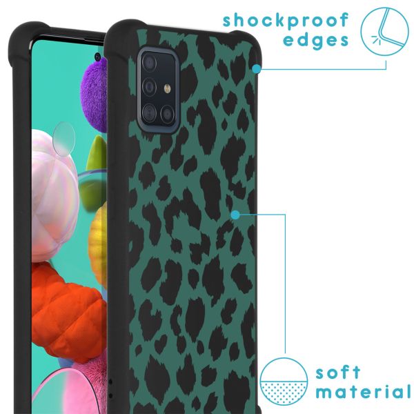 imoshion Coque Design avec cordon Samsung Galaxy A51 - Panther Illustration