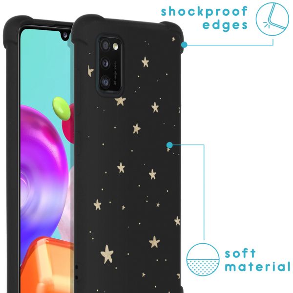 imoshion Coque Design avec cordonSamsung Galaxy A41 - Stars Gold