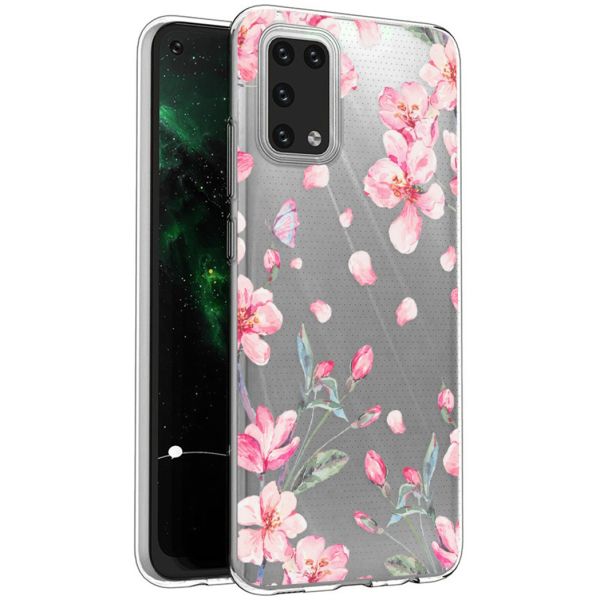 imoshion Coque Design Samsung Galaxy A02s - Fleur - Rose