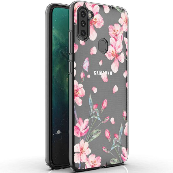 imoshion Coque Design Samsung Galaxy M11 / A11 - Fleur - Rose