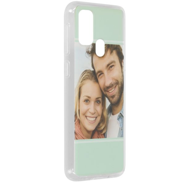 Concevez votre propre coque en gel Samsung Galaxy M31 - Transparent