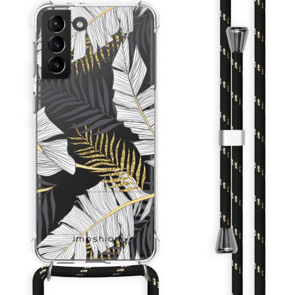 imoshion Coque Design avec cordon Samsung Galaxy S21 Plus - Glamour Botanic