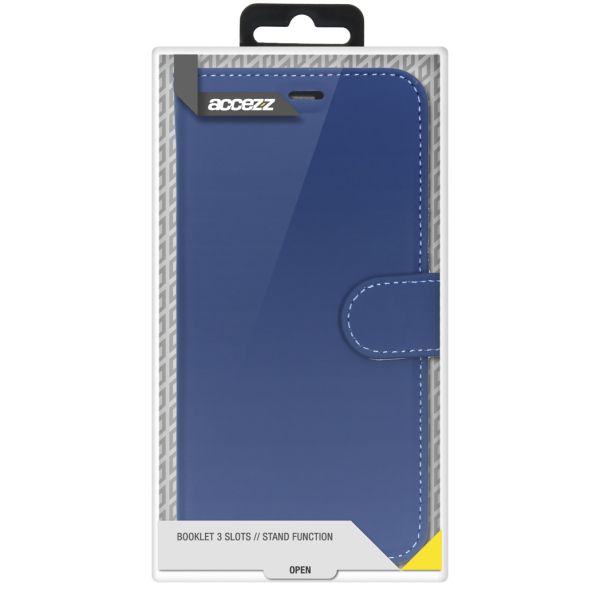 Accezz Étui de téléphone Wallet Samsung Galaxy A72 - Bleu foncé