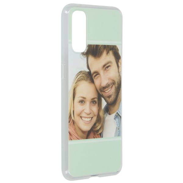 Concevez votre propre coque en gel Oppo Reno4 5G - Transparent