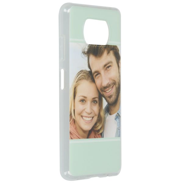 Concevez votre propre coque en gel Xiaomi Poco X3 (Pro) - Transparent