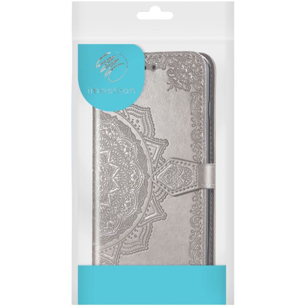 iMoshion Etui de téléphone portefeuille Mandala Xiaomi Poco X3 (Pro) - Gris