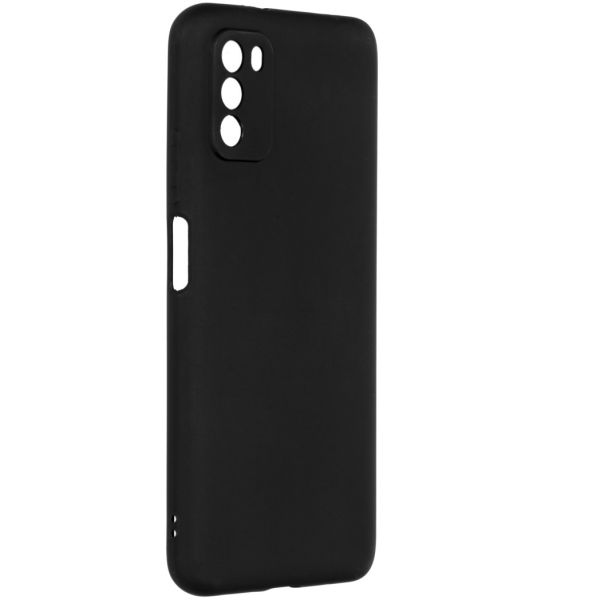 iMoshion Coque Couleur Xiaomi Poco M3 - Noir