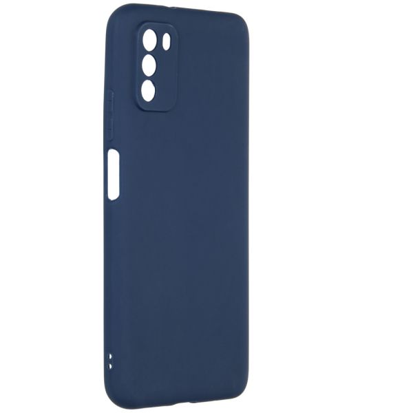 imoshion Coque Couleur Xiaomi Poco M3 - Bleu foncé