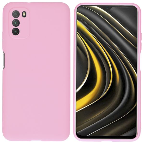 iMoshion Coque Couleur Xiaomi Poco M3 - Rose