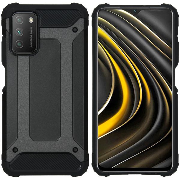 imoshion Coque Rugged Xtreme Xiaomi Poco M3 - Noir