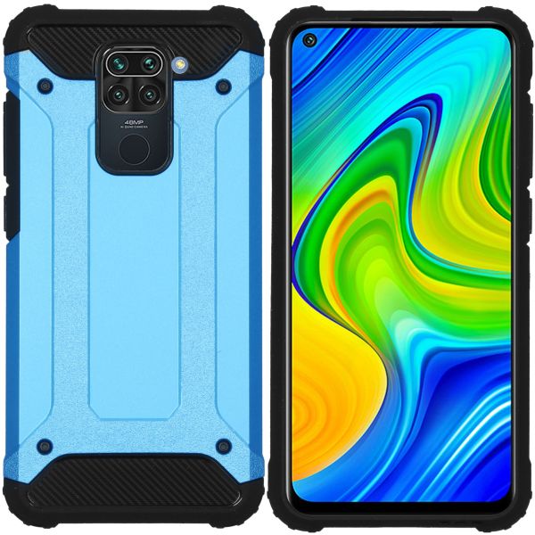 imoshion Coque Rugged Xtreme Xiaomi Redmi Note 9 - Bleu clair